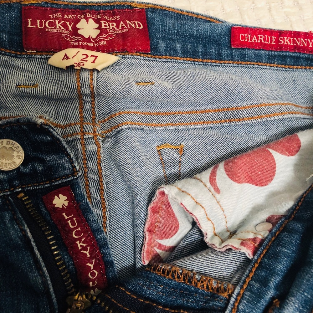 Lucky Brand Charlie Skinny Jeans